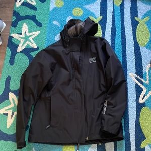 Helly Hanson black rain coat
